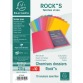 ROCK''S 210 Pak van 10 dossiermappen 210g/m2 24x32cm voor A4.