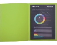 Paquet de 10 chemises ROCK''S 210 - 24x32cm - Vert