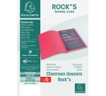 Packung mit 10 Aktenmappen ROCK''S 210 24x32cm