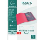 ROCK''S 210 Pak van 10 dossiermappen 210g/m2 24x32cm voor A4.