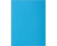ROCK''S 210 Pak van 10 dossiermappen 210g/m2 24x32cm voor A4. - Blauw