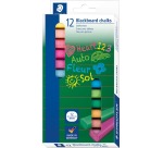 Staedtler bordkrijt, doos van 12 stuks in geassorteerde kleuren