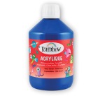 Rainbow acrylic paint, 500 ml bottle, dark blue