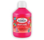 Rainbow acrylic paint, 500 ml bottle, red