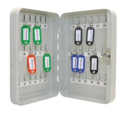 Wedo armoire à clés pour 36 clés, ft 18 x 6 x 25 cm, gris