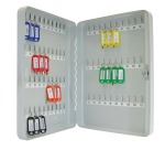 Wedo key cabinet for 70 keys, size 28 x 6 x 37 cm, gray