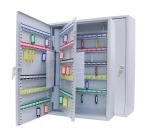 Wedo armoire à clés pour 150 clés, ft 38 x 14 x 55 cm , gris