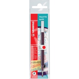 STABILO PALETTE gel roller navulling, 0,4 mm, blauw