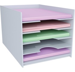 Paperflow sorteerbakje, 5 laden, breedte 25,8 cm