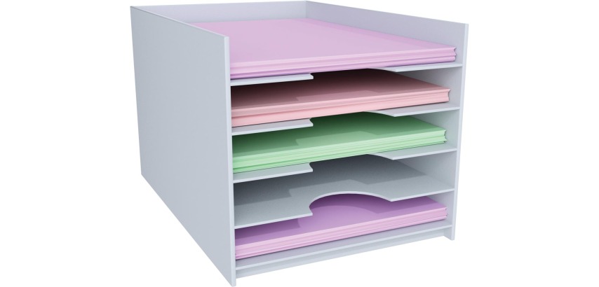Sorteerbox Formularbox, 5 vakken