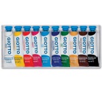 Giotto gouache Extra Fine, boîte de 10 tubes de 10 ml