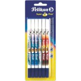 Pelikan effaceur, blister de 6 pièces