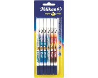 Pelikan effaceur, blister de 6 pièces