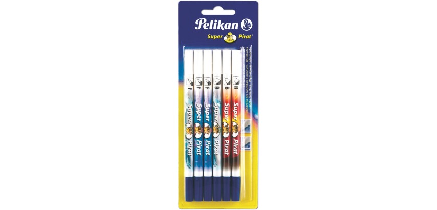 Pelikan effaceur, blister de 6 pièces