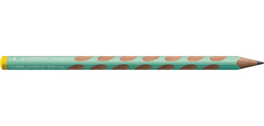 STABILO EASYgraph S Pastellstift, HB, 3,15 mm, für Linkshänder, grün