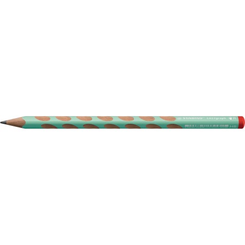 STABILO EASYgraph S Pastel crayon, HB, 3,15 mm, pour droitiers, vert