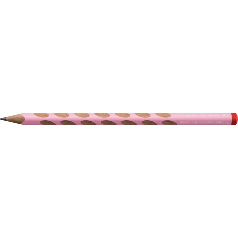 STABILO EASYgraph S Pastel crayon, HB, 3,15 mm, pour droitiers, rose