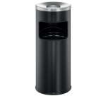 Corbeille à papier SAFE, avec couvercle étouffoir