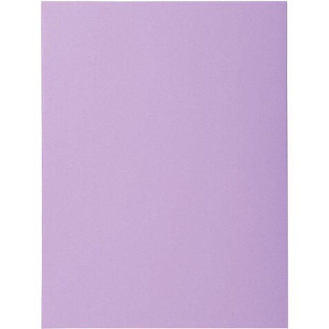 SUPER 160 - Pak van 100 dossiermappen 160g/m2- 24x32 cm voor A4.