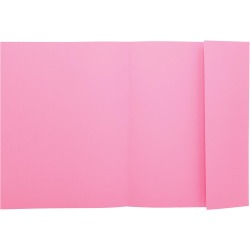 Pk 100 Folders SUPER 160 1 Flap Pink