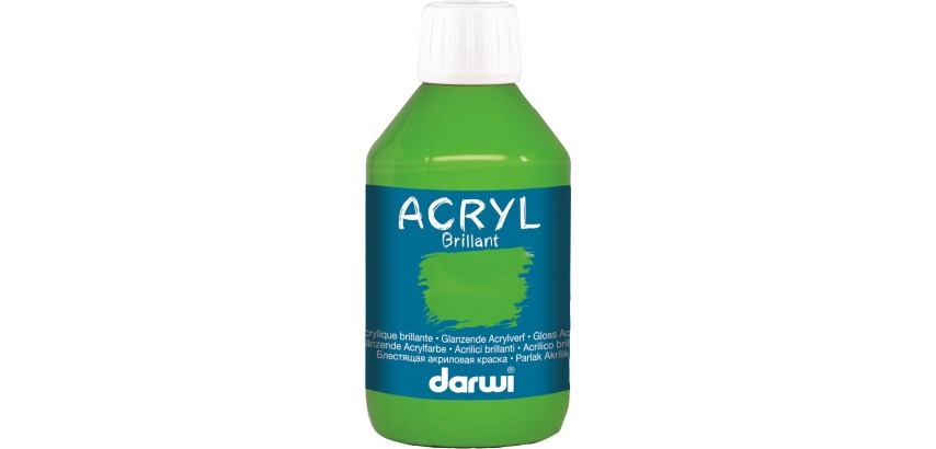 Darwi Glanzende acrylverf lichtgroen