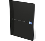 Oxford Notebook Smart Black & Original Blue ft 21 x 29,7 cm (A4), uni, noir