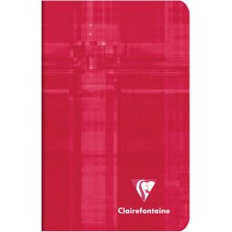 "clairefontaine staplebound small notebook lined ruling, 75x120" - assortment