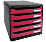 Module de classement Big Box Plus 5 tiroirs Iderama