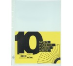 Pochettes tranparentes Atoma pour album A4+ polypropylène grainé 8/100e - Lot de 10