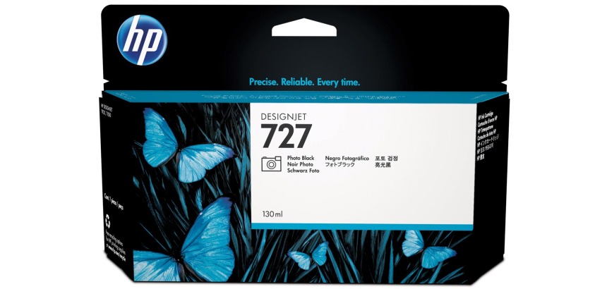 HP cartouche d'encre 727, 130 ml, OEM B3P23A, noir photo