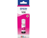 Epson inktfles 106, 70 ml, OEM C13T00Q340, magenta