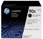 HP 90X - 2-pack - High Yield - black - original - LaserJet - toner cartridge (CE390XD)