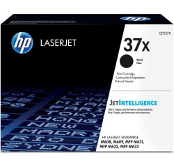 HP toner 37X, 25 000 pages, OEM CF237X, noir