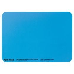 Westcott tapis de bricolage, bleu, ft 22,7 x 30,4 cm