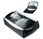 VIP-SET business card box, black/grey