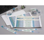 Bedrukbare polsbandjes voor de (kleuren-) laserprinter, wit, pak van 100 stuks