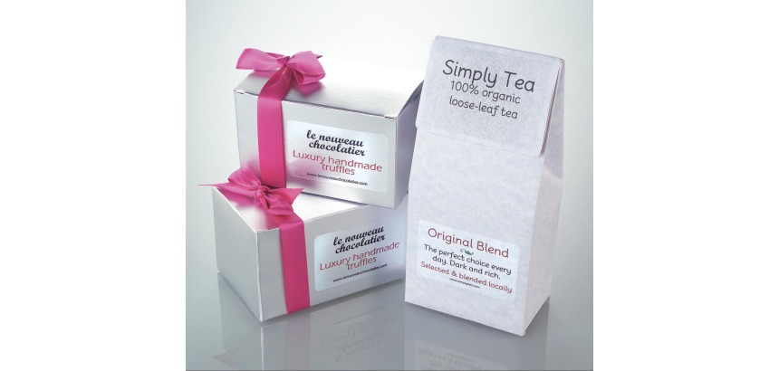 Avery Crystal Clear transparent labels ft 96 x 50.8 mm, 250 labels, 10 per sheet