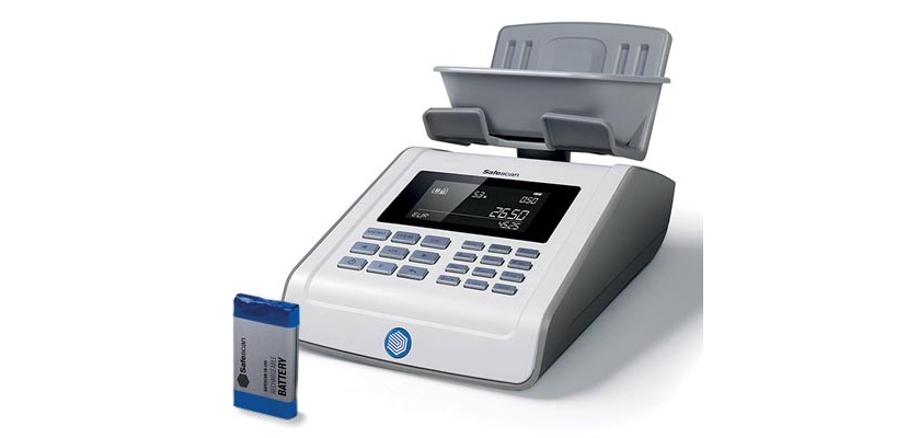 Safescan pile rechargeable LB-205, pour détecteur de faux billets 6185