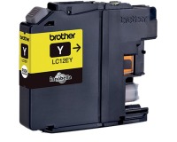 Brother LC12EY - XL Capacity - yellow - original - ink cartridge