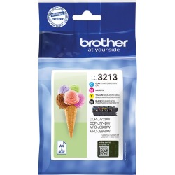 Brother LC3213 Value Pack - 4-pack - black, yellow, cyan, magenta - original - ink cartridge