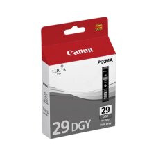 Canon inktcartridge PGI-29DGY, 710 pagina's, OEM 4870B001, donkergrijs