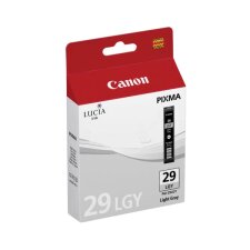 Canon inktcartridge PGI-29LGY, 1.320 pagina's, OEM 4872B001, lichtgrijs