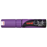 Uni-Ball Chalk erasable marker chisel tip 8 mm purple