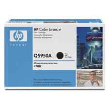 HP toner 643A, 11 000 pages, OEM Q5950A, noir