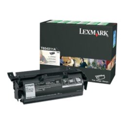 Lexmark Cartouche toner noir return program - 36000 pages - T654X11E