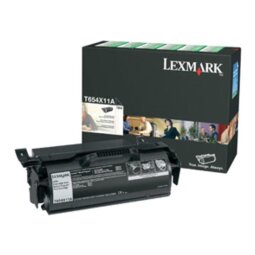 DE_T654X11E LEXMARK T654 CARTRIDGE BLACK HC