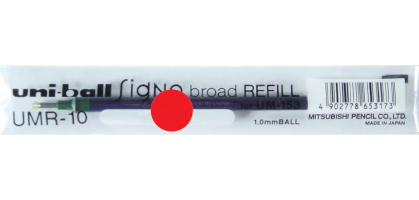 Nachfüllung für Rollerball-Stift UMR-10