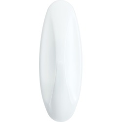 Command crochet décoratif pour la salle de bain, blister de 1 crochet et 2 grandes languettes
