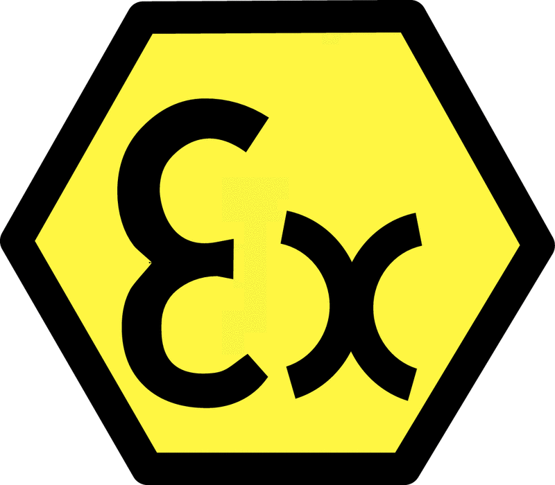 Etiquette "produit ATEX"