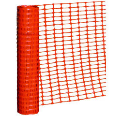 Barrière plastique de chantier
